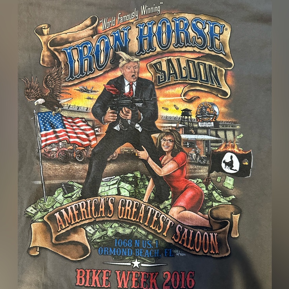 Vintage Trump/Pelosi Graphic T